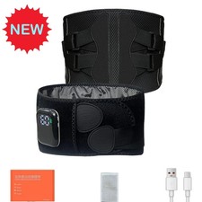 Irries Belt for Back Pain, Therapy Support Belt   Comfort with Heat, MassageHO T