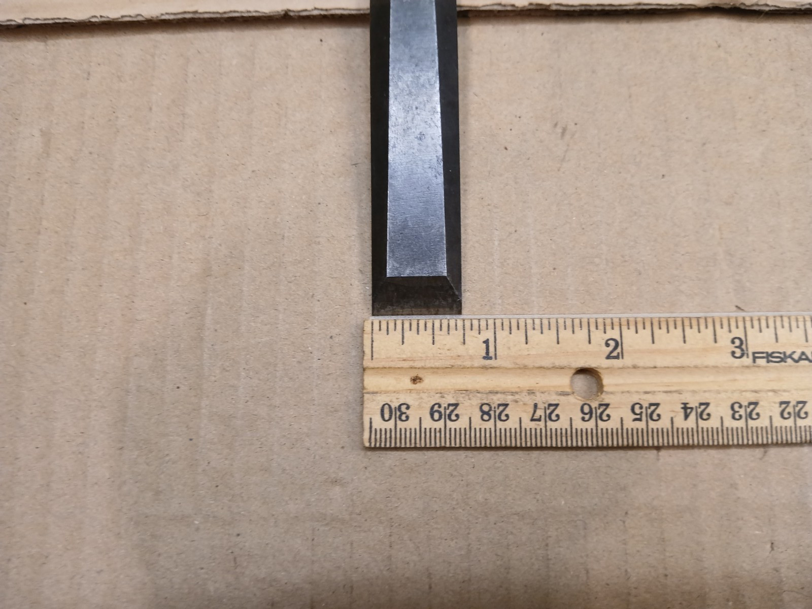 Stanley 3/4" Wide Wood Woodworking Chisel No Handle Made in USA Pre-Owned