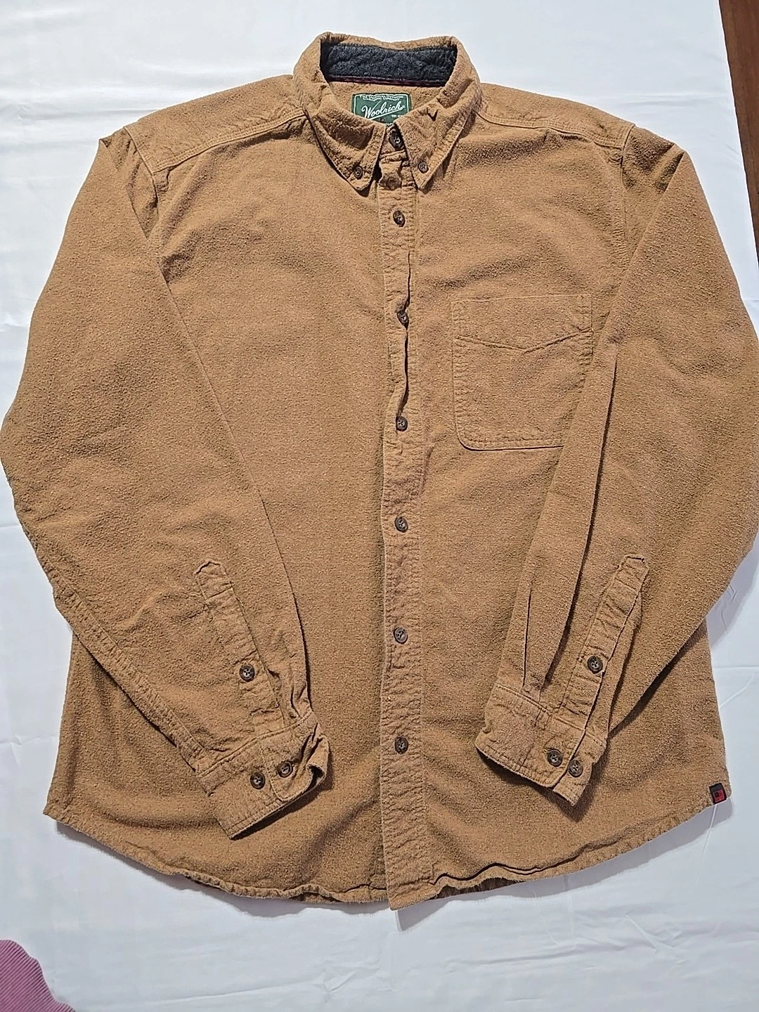 Woolrich Men's Large Brown Long Sleeve Flannel Shirt Heavy & Soft Outdoor Hunt
Opens in a new window