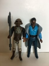 Product Image: 1983 Star Wars Lando Calrissian Skiff Guard Complete ROTJ + 1980 Lando Bespin