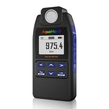 AH-SOL Solar Power Meter – High Precision Digital Solar Irradiance Meter for