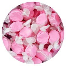 Strawberry Salt Water Taffy, 2 Pound Bulk Bag, Pink Taffy, Individually...