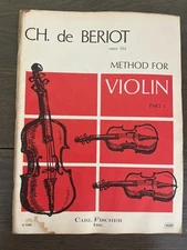 Ch. de Beriot Opus 102 Method for Violin FIscher O1249