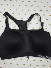 Victorias Secret Black INCREDIBLE Sports Bra Lightweight 34D Tank