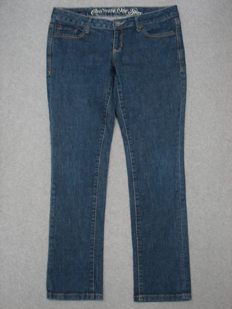 PI01433 **CONVERSE ONE STAR** SHERIDAN SKINNY WOMENS JEANS sz30 DARK - Image 2 of 4