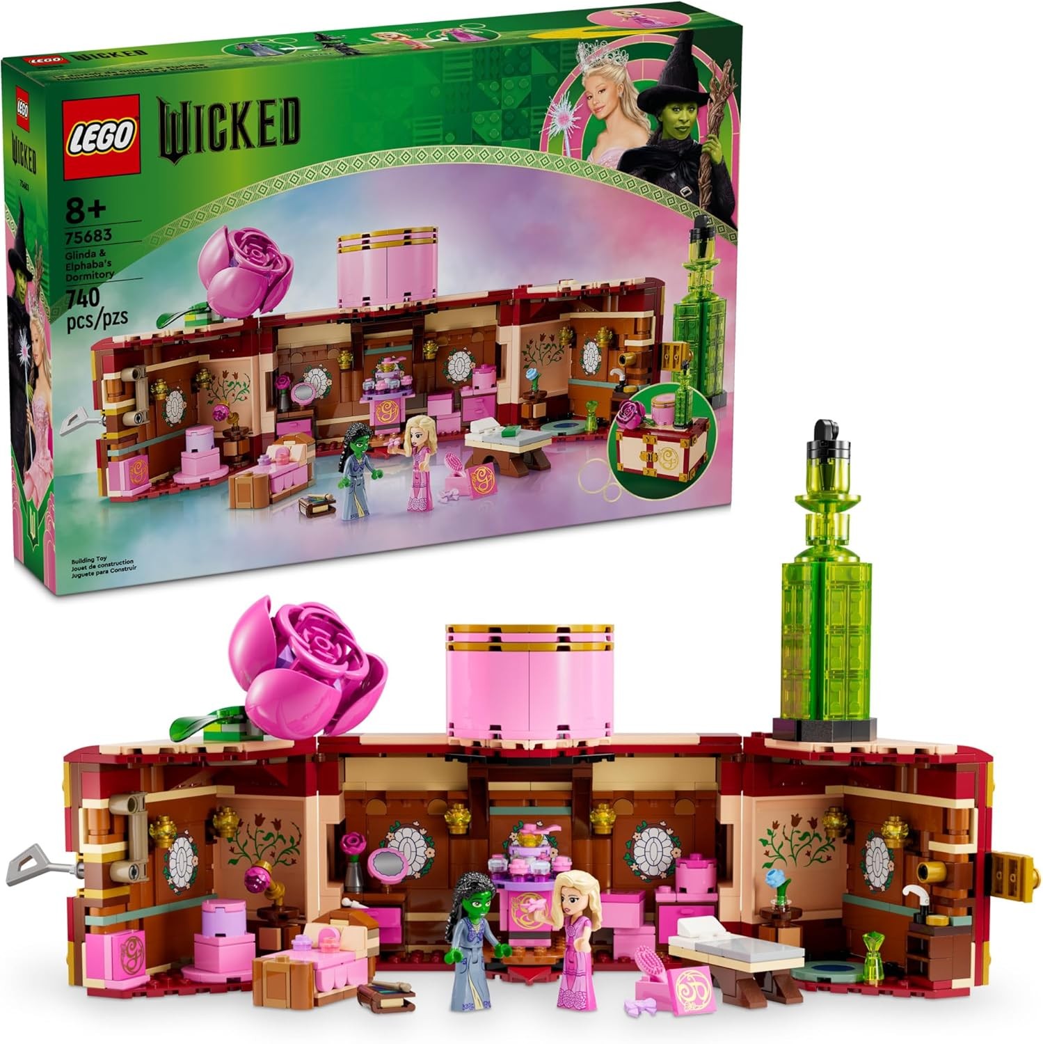 For Girls & Boys, 740 Pcs