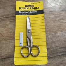  Klein Tools 2100-7 Electrician's Scissors - Stripping Notches 