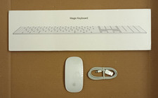 NEW/SEALED Apple A1843 Magic Keyboard / USED Apple A1657 Magic Mouse and Cable
