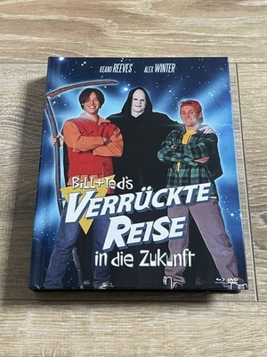 Bill und Teds verrückte Reise in die Zukunft - Blu Ray Mediabook - Rarität OOP