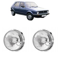 2x Scheinwerfer H4 für VW Golf  1 + Golf I Cabrio rechts + links