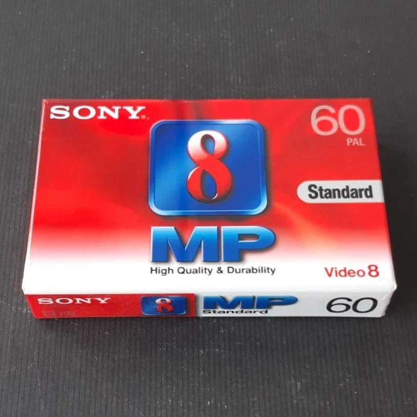 8mm Video Cassette Player Sony Electronics, Inc Standard Grade 120 Min Sony MP Video Cassette (8mm) Pack O 8mm Video Player - Foto 3