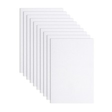 10Pcs White Glitters Foam Sheets 8"x12" Sparkle EVA Foam Sheets 1.5mm Thick