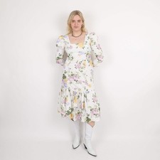 Love Shack Fancy White Dress, UK Size 14