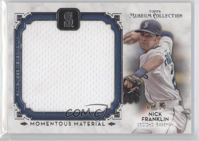 2014 Museum Collection Momentous Material Jumbo Relics 48/50 Nick Franklin 0j6