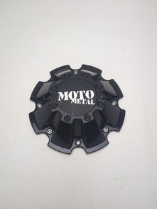 Moto Metal M793BK01 Single Black Wheel Center Cap (Gloss Shiny)