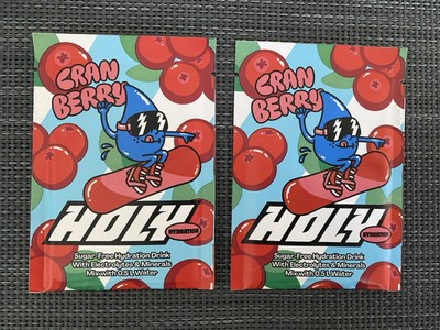 Holy Energy Hydration Cranberry 2 Portionen Proben neu
