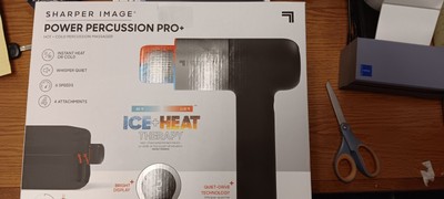 Sharper Image - Powerboost Pro+ Hot & Cold Percussion Massager Used