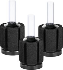 3 Pack Aquarium Bio Sponge Filter Breeding Fry Betta Shrimp Nano Fish Tank Small