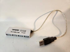 Rock Band ViPowER 4 Port Hub USB 2.0 Dongle VP-H209B Xbox 360 Wii PS2 PS3 OEM