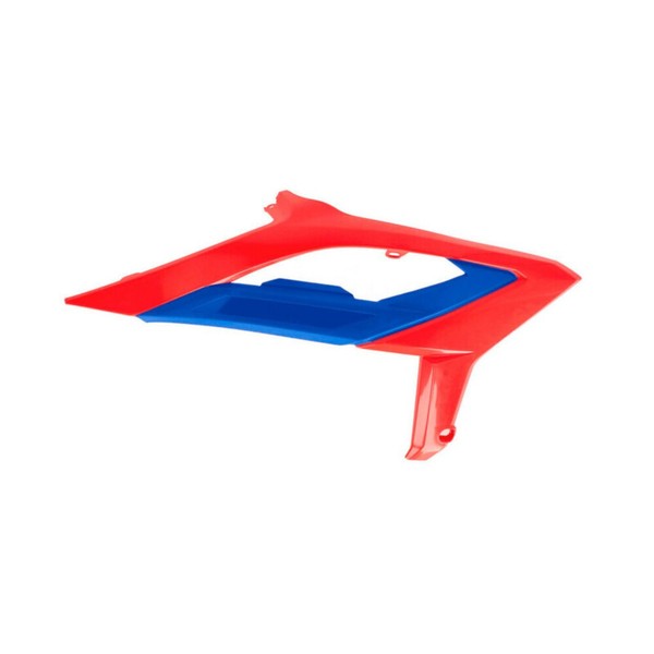 Kostenloser Versand Radiator Seitenpaneele Polisport Blau/Rot FüR Motorrad-image