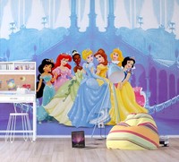 Kinderzimmer Prinzessin Tapete 360X254 Cm 141X100 Zoll Disney Foto Wandmural