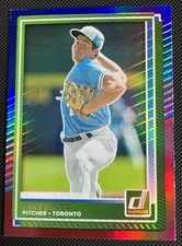 Jake Bloss 2025 Donruss #96 Red & Blue Toronto Blue Jays