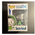Funko Pop! Vinyl: Marvel Fantastic Four - Doctor Doom w/ Protector #561