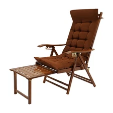 Folding Reclining Chair With Adjustable Backrest For Living Rooms 18.11x12.99"