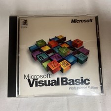 Microsoft Visual Basic Professional Edition 4.0 W/ CD Key - Windows 95