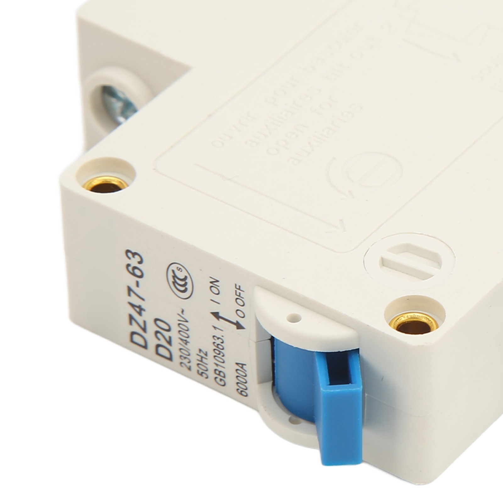 .1P Miniature Circuit Breaker DIN Rail Mount Overload Protection Switch AC 230V