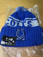 Indianapolis Colts New Era Pom Knit Beanie