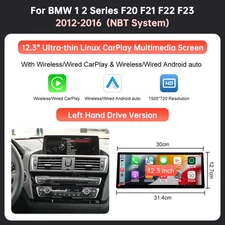 12.3'' Ultra-thin Linux Screen Car Multimedia Display Wireless CarPlay Android