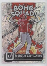 2022 Panini Donruss Bomb Squad Rapture Nick Castellanos Nicholas #BS-10 2d8