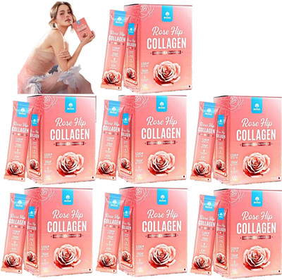 7 X Mana Rose Hip Collagen Powder Drink Brightening Skin Anti-oxidant 7 Sachets