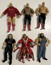 6 x WWE Classic Superstars Wrestling Figuren Konvolut WWF Jakks Toys - Vintage