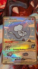 Mew ex 232/091 Sv: Paldean Fates Holo Special Illustration Rare - Bubble Mew