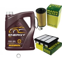 Mann Inspektionspaket 5L Mannol Energy 5W-30 FüR Hyundai I30 1.6 Crdi Elantra