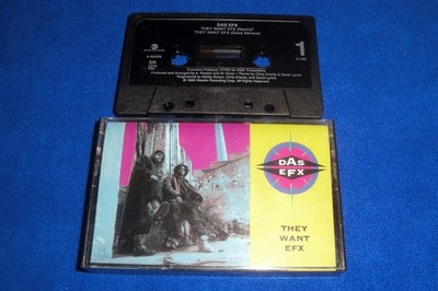 Das EFX THEY WANT EFX REMIX Cassette Tape Maxi Single/Dead Serious/EPMD/1992