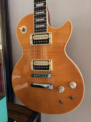 Gibson Les Paul Electric Guitar Solid Maple Body Natural 6-String Slash Edition