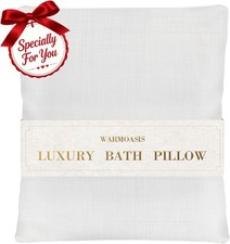 Luxury Bathtub Pillow Head Neck Back Support Quick Dry Mesh