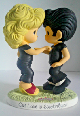 PRECIOUS MOMENTS ''Our Love Is Electrifyin'!'' - GREASE IS STILL THE WORD - RARE!