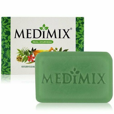 Real Medimix Ayurveda Classic 18-Kräuter-Seife für Hautprobleme   75 g  ...