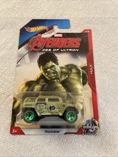 Hot Wheels Marvel Avengers Age of Ultron Hulk Rockster