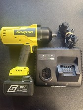 Snap-on Cy9080hv 12 18v Lithium Cordless Impact With Battery Charger 2025