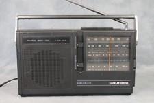 Grundig Music Boy 100 4 Band Radio FM/LW/MW/SW Portable & Mains Cable Working