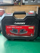 Husky H56imps 56pc 12 Drive Impact Socket Set Sae Mm E10050118