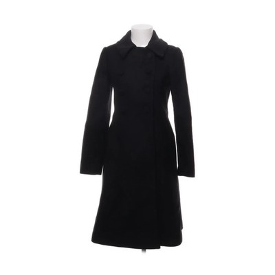 Hallhuber, Mantel, Damen, Größe: 36, Schwarz, Polyamid/Polyester/Wolle #ZZr