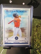 2024 Panini Boys of Summer #27 Brice Matthews Blue #/99