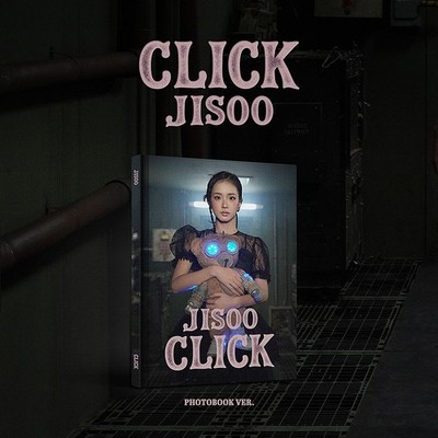 BLACKPINK JISOO [CLICK] 2nd Single Album PHOTO BOOK Ver/CD+Buch+2 Karte+GIFT
