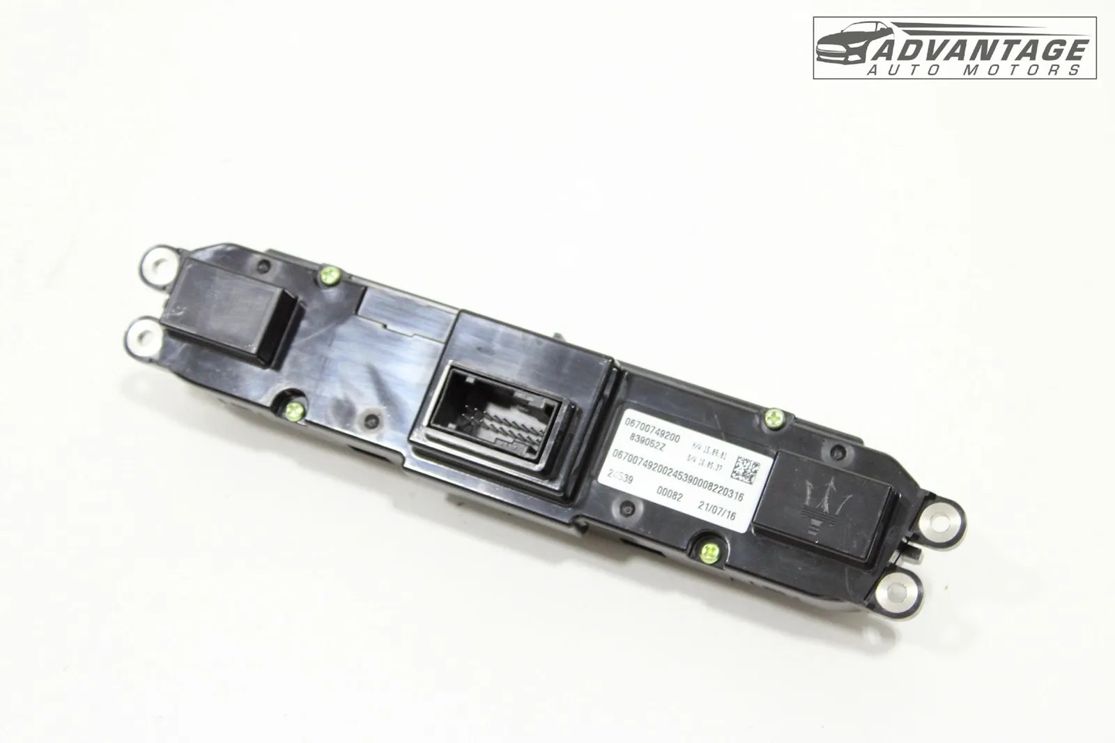 2017-2021 MASERATI GHIBLI M157 DASH HVAC AC HEATER CLIMATE CONTROL SWITCH OEM